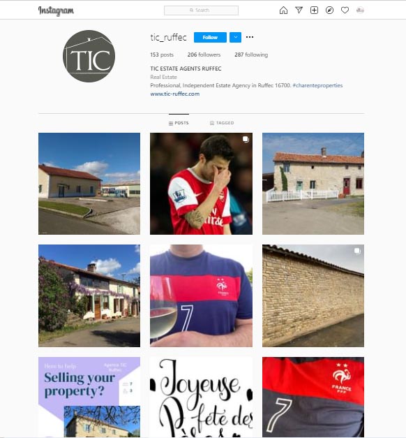 Example Instagram Account